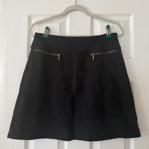 Athleta A-line Mini Skirt with zippered pockets size Small